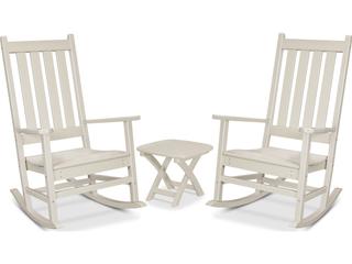 Trex® Outdoor Furniture™ Cape Cod Recycled Plastic 3 Piece Lounge Set