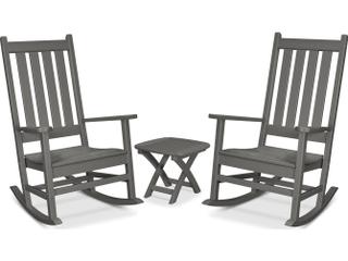 Trex® Outdoor Furniture™ Cape Cod Recycled Plastic 3 Piece Lounge Set