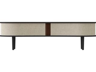 UMAGE Audacious 55" Oak Wood Black Media Console