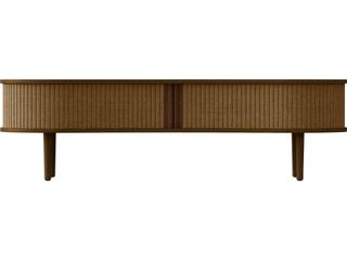 UMAGE Audacious 55" Oak Wood Dark Media Console