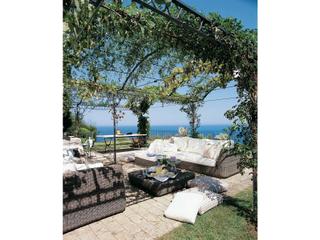 UnoPiu Tibisco Freestanding Pergola Extension Double without Roofing