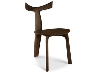 Urbia Modern Brazilian Brown Armless Dining Chair