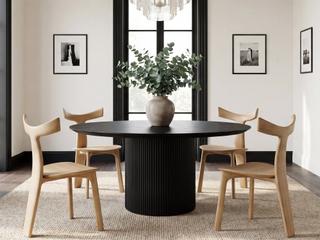 Urbia Modern Brazillian Ash Wood Dining Room Set