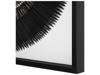 Uttermost Sandara Black / Gold Leaf Shadow Box