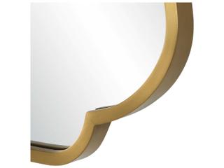 Uttermost Athena Brushed Brass Rectangular Wall Mirror