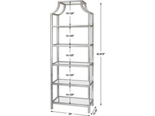 Uttermost Aurelie Silver Etagere