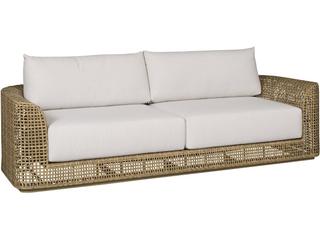 Vanguard Furniture Outdoor Bliss Wicker Cushion Sofa
