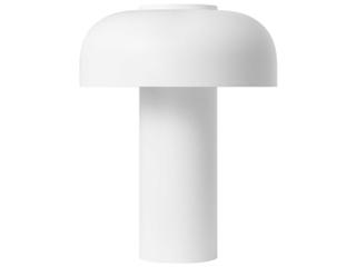 Louver 1-Light Rechargeable Outdoor Table Lamp by Sean Lavin in Matte White