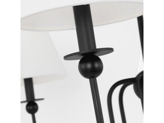 Visual Comfort Studio Elsay 6-Light Midnight Black Chandelier