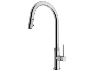 Vigo Bristol Single Handle Pull-Down Sprayer Kitchen Faucet