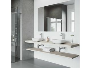 Vigo Duris Chrome 1-Handle Vessel Waterfall Bathroom Faucet