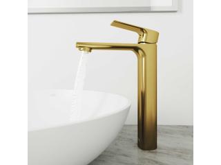 Vigo Norfolk Matte Brushed Gold Single-Handle Vessel Bathroom Faucet