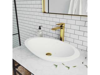 Vigo Norfolk Matte Brushed Gold Single-Handle Vessel Bathroom Faucet