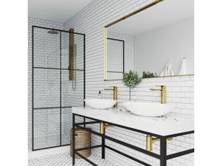 Vigo Norfolk Matte Brushed Gold Single-Handle Vessel Bathroom Faucet