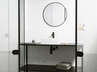 Vigo Montauk Matte Stone Square Vessel Bathroom Sink