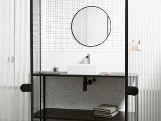 Vigo Starr Matte Stone Square Vessel Bathroom Sink