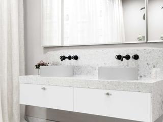 Vigo Cass Two Handle Wall Mount Bathroom Faucet