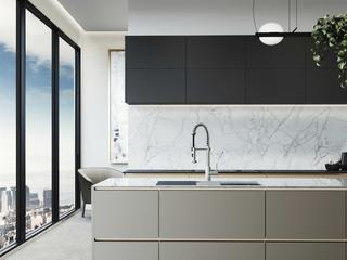 Vigo Hampton Stainless Steel Undermount Workstation Kitchen Sink with Utility Tier Ledge and Accessories