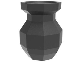 Vondom Outdoor Origami Anthracite Planter