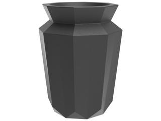 Vondom Outdoor Origami Anthracite Planter