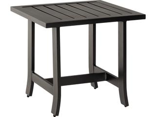 Seal Cove Aluminum Square Outdoor End Table