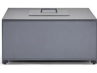 Essence Aluminum Solid Panel Square Coffee Table