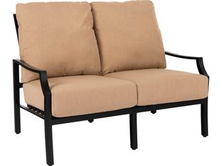 Nico Cushion Aluminum Outdoor Patio Loveseat