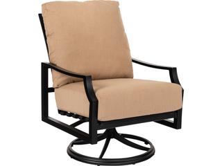 Nico Cushion Aluminum Swivel Rocking Outdoor Lounge Chair