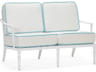 Tuoro Cast Aluminum Outdoor Loveseat
