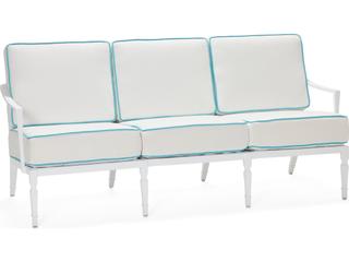 Tuoro Cast Aluminum Outdoor Patio Sofa