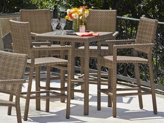 Woodard All Weather Dining - Whitecraft Wicker Set