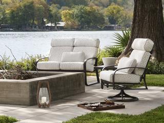 Woodard Cayman Isle Aluminum Patio Lounge Set