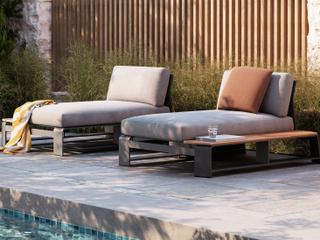 Woodard Gather Aluminum Cushion Lounge Set