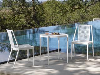 Woodard Parc Aluminum Bistro Set