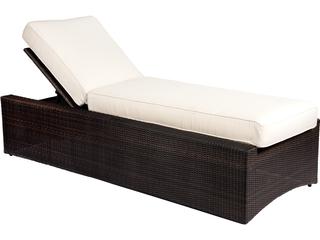 Whitecraft All Weather Wicker Serene Adjustable Outdoor Chaise Lounge