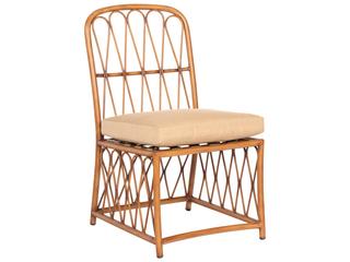 Cane Aluminum Cane Outdoor Dining Side Chair
