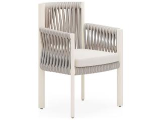 Eve Aluminum Cushion Dining Chair
