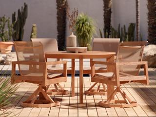 Woodard Sierra Teak Dining Set