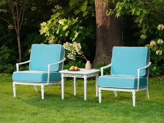 Woodard Alexa Hampton Tuoro Aluminum Outdoor Patio Lounge Set
