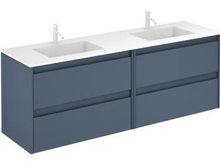 WS Bath Collections Ambra Royal Blue Vanity