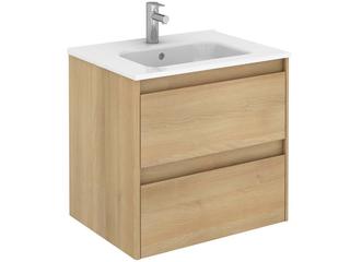 Ambra Wall Mounted Vanity Nordic Oak