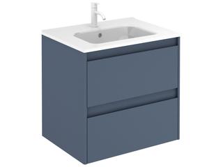 Ambra Wall Mounted Bathroom Vanity 24-Inch Royal Blue