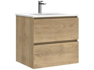 Flora Natural Oak Vanity