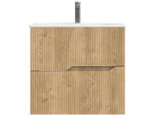 WS Bath Collections Tulipa Natural Oak Vanity