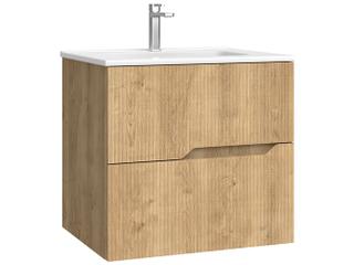 WS Bath Collections Tulipa Natural Oak Vanity