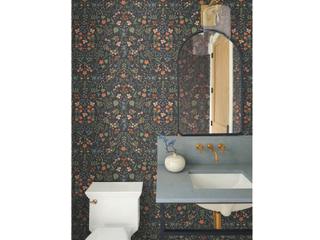 York Wallcoverings Black Wildwood Wallpaper
