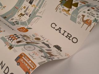 York Wallcoverings Mint City Maps Wallpaper