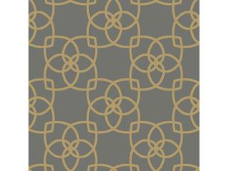 Antonina Vella Dazzling Dimensions Volume II Grey Gold Metallic Serendipity Wallpaper
