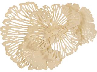 Luxecor Flower Metal Wall Art