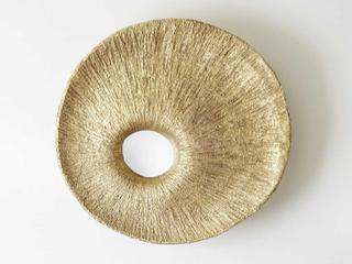 Phillips Collection Gold Leaf Round Wall Mirror